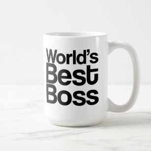 La mejor taza de café de Boss del mundo