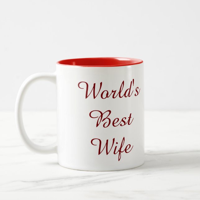 La mejor taza de la esposa del mundo (Izquierda)