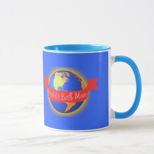 La mejor taza de la mamá del mundo, globo (Derecha)