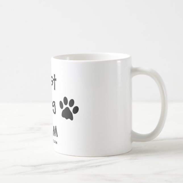 La mejor taza de la mamá del perro (Derecha)