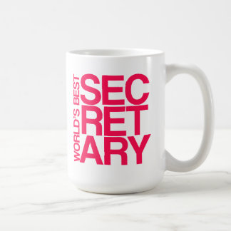 La mejor taza de la secretaria café del mundo