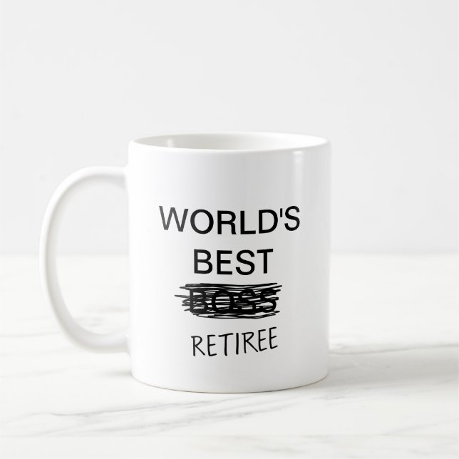La mejor taza de retiro del mundo (Izquierda)