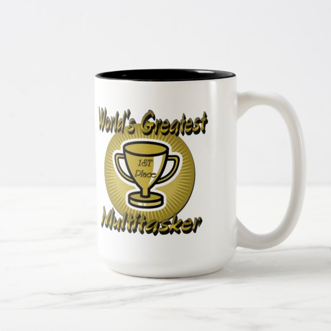La mejor taza de trofeo multitarea del mundo (Derecha)