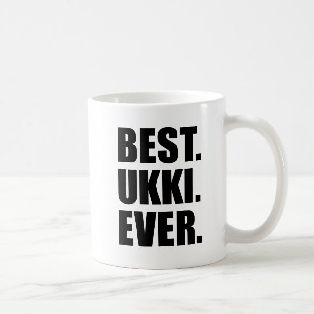 La mejor taza de Ukki nunca (Derecha)