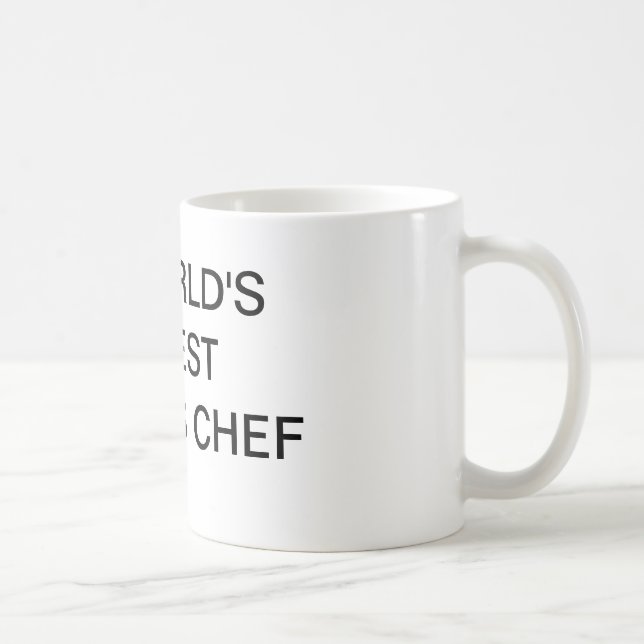 La mejor taza del cocinero de Sous del mundo (Derecha)