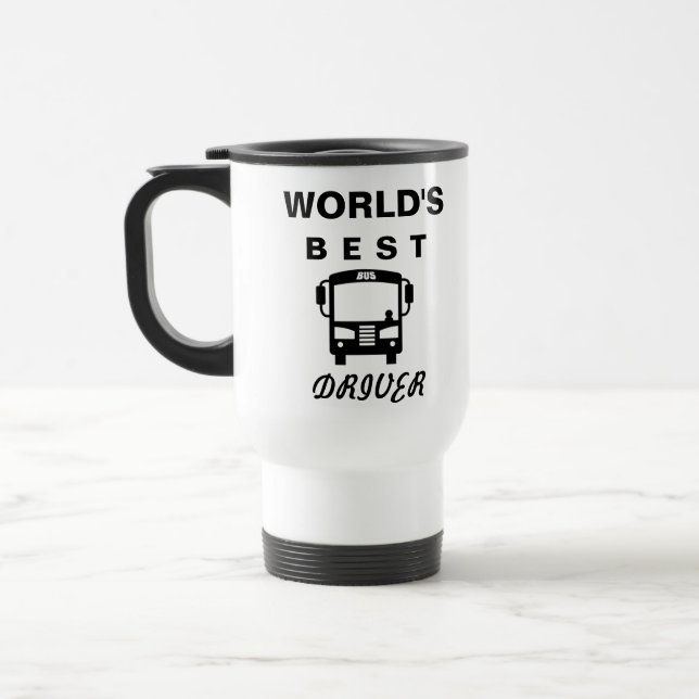 La mejor taza del conductor del autobús del mundo (Izquierda)