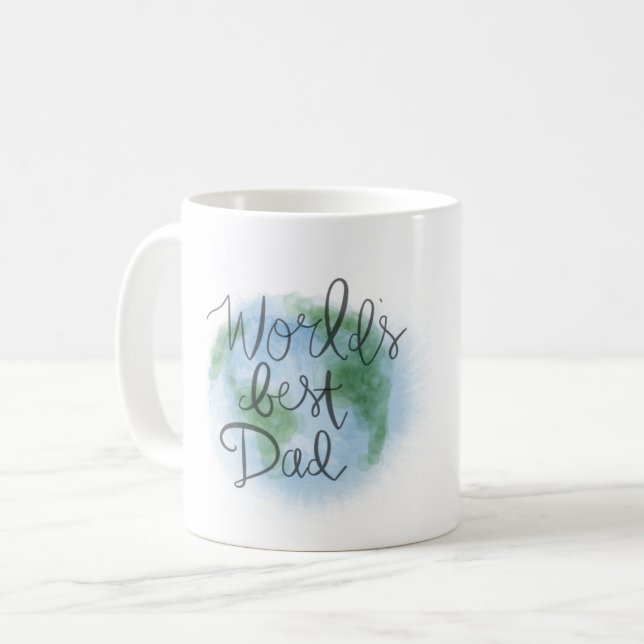 La mejor taza del papá del mundo (Anverso izquierdo)