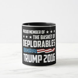 ¡La mejor taza para deplorable orgulloso! ¡Para