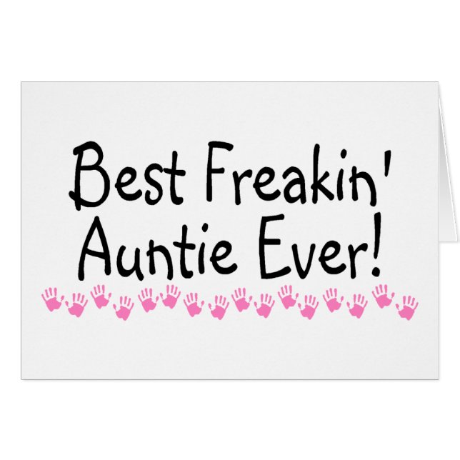 La mejor tía Ever de Freakin (Anverso (Horizontal))