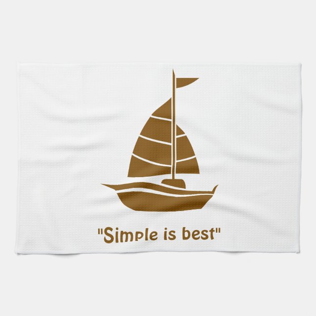 La mejor toalla de cocina es simple (Horizontal)