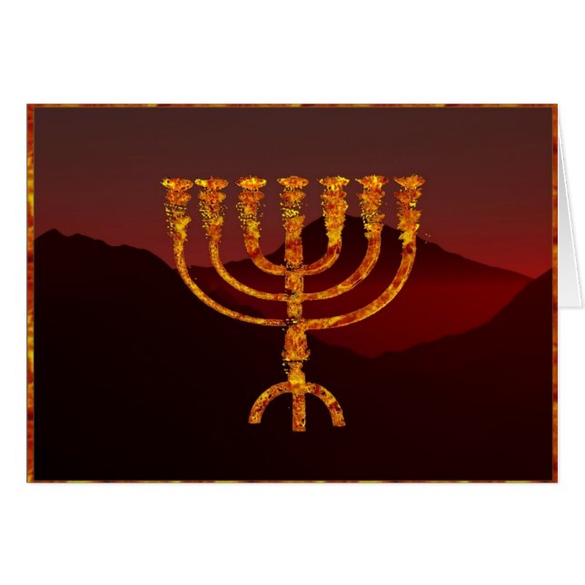 La Menora de Moshe (Anverso (Horizontal))