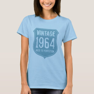 La menta 1964 envejeció a la camiseta de la