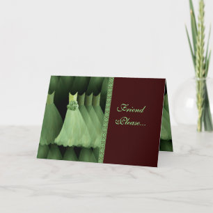 La MENTA de encargo de la invitación de la dama de