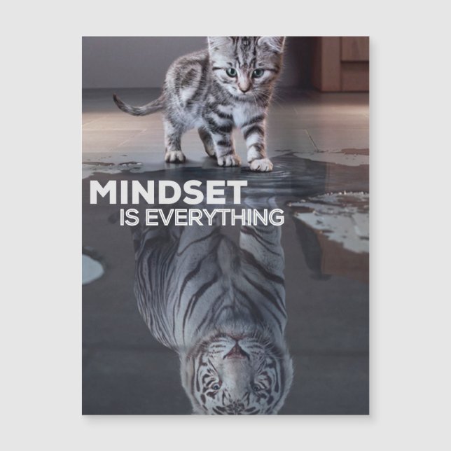 la mentalidad es todo poster (Anverso)
