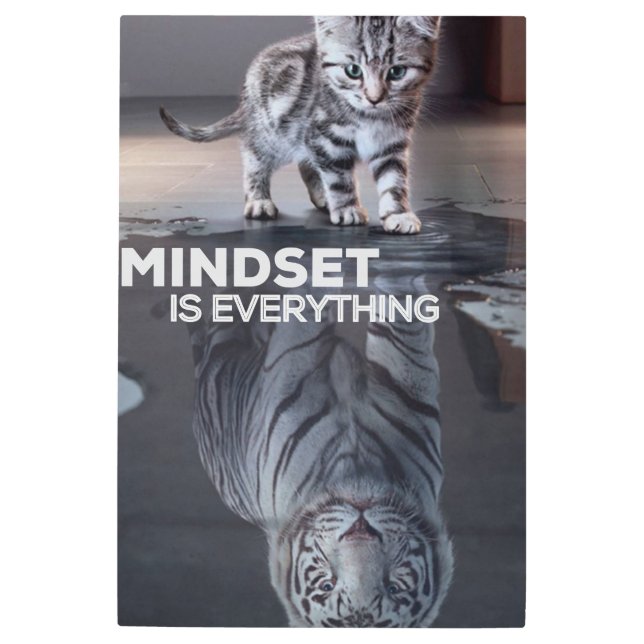 la mentalidad es todo poster (Anverso)