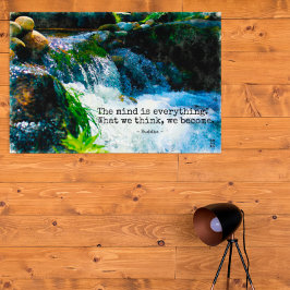 La Mente Es Todo, Arte de Pared de Cita de Motivac