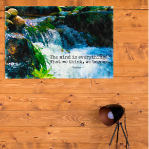 La Mente Es Todo, Arte de Pared de Cita de Motivac