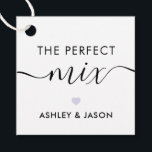 La mezcla perfecta de especias o la etiqueta de me<br><div class="desc">Estas son las etiquetas de regalo perfectas. Puede personalizar de texto delantero y posterior,  así como cambiar los colores.</div>