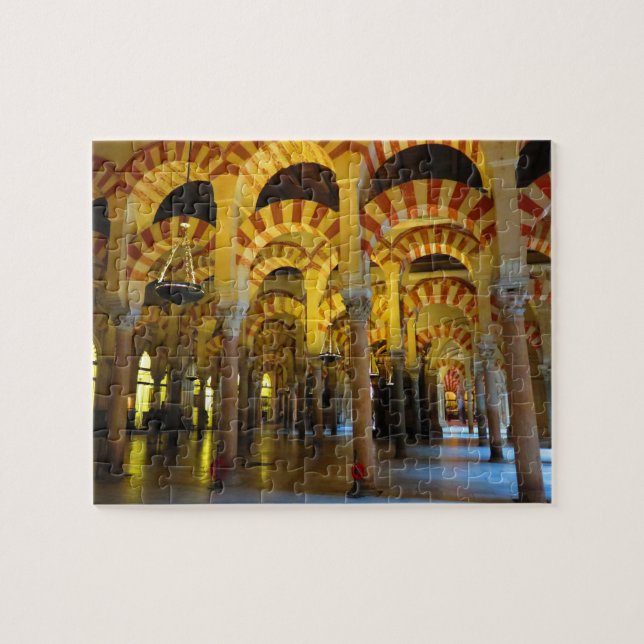La Mezquita, Córdoba, España - rompecabezas (Horizontal)