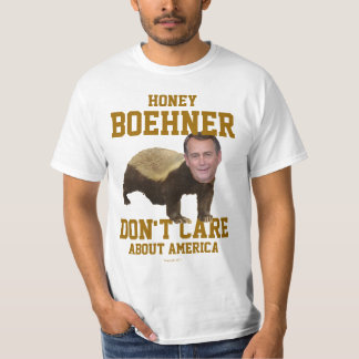 La miel Boehner no cuida la camiseta