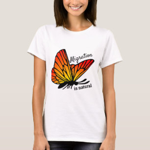 La migración es una camiseta natural