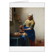 La Milkmaid de Johannes Vermeer