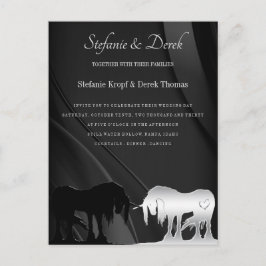 La mística invitación a la boda de Unicornio