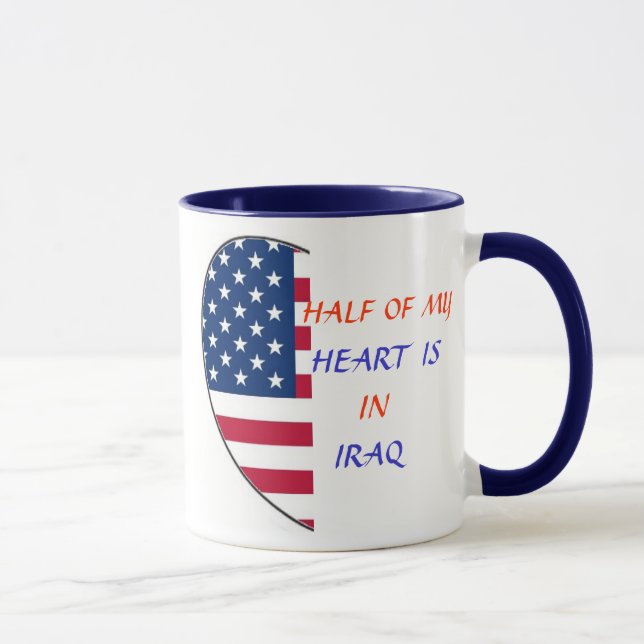 LA MITAD DE MI CORAZÓN ESTÁ EN LA TAZA DE IRAQ (Derecha)