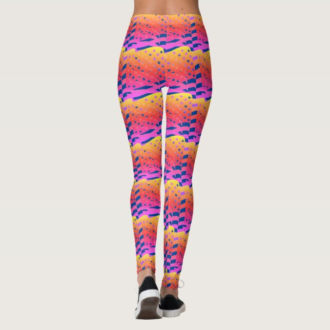 La moda de la diversión Lady Leggings (Reverso)