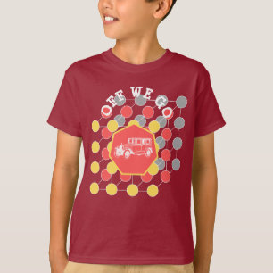 La Moda moderna fuera vamos a los niños camisetas