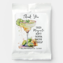 La moderna acuarela divertida Margarita Gracias