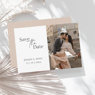 La moderna boda de fotos con guión de Rubor salva
