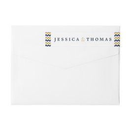 La moderna colección de Bodas Chevron - Marina y O