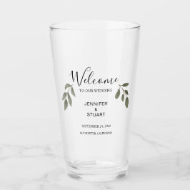 La moderna y elegante acuarela deja boda de bienve