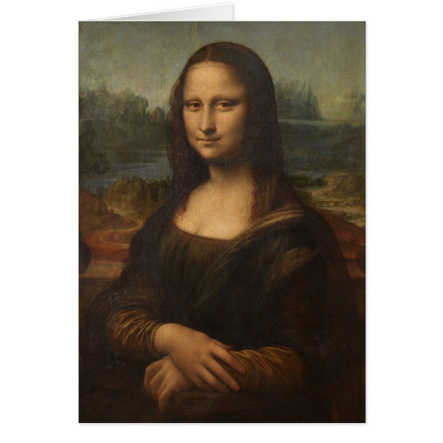 La Mona Lisa de Leonardo da Vinci (Frente)