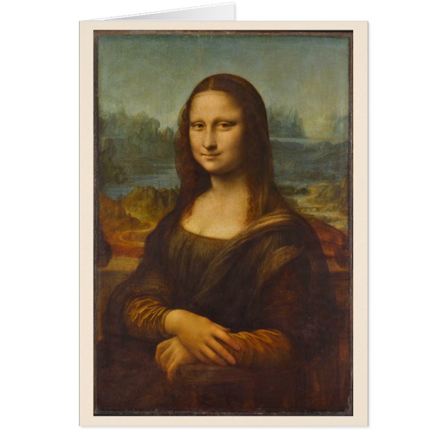 La Mona Lisa de Leonardo da Vinci (Frente)