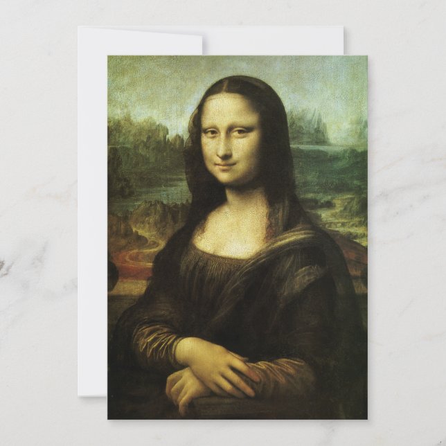 La Mona Lisa de Leonardo da Vinci (Anverso)