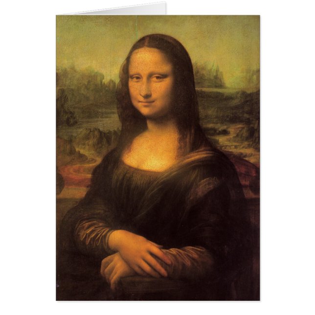 La Mona Lisa de Leonardo Da Vinci (Frente)