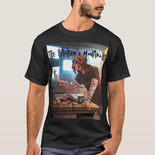 La monarquía del hacker - Caddie: camiseta (Anverso)