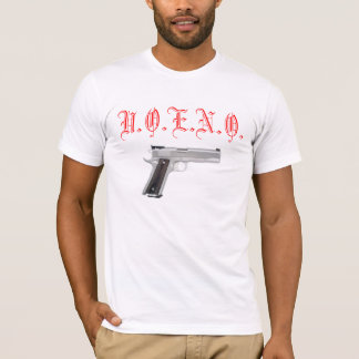 La Monda&Co. CAMISETA blanca del ARMA de UOENO