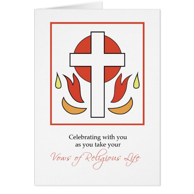 La monja hace sus primeros votos en la vida religi (Frente)