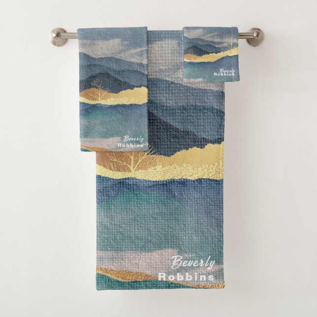 La montaña dorada personalizada (In situ)