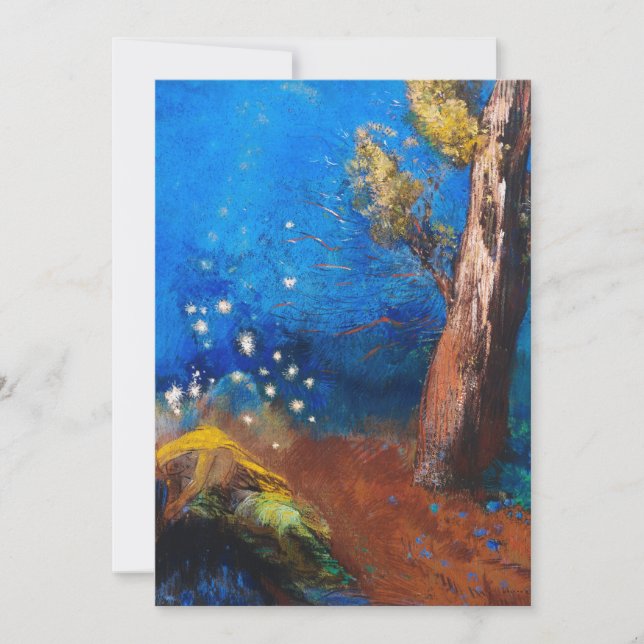 La Mort de Bouddha | Odilon Redon (Anverso)