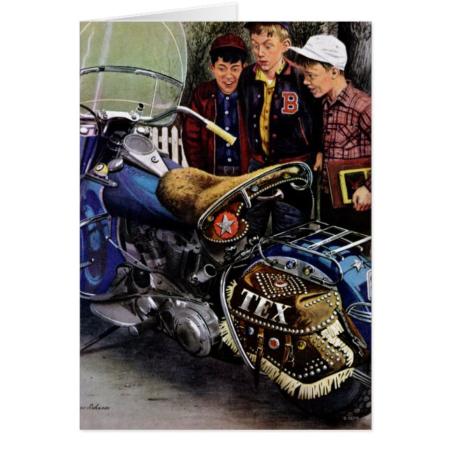 La motocicleta de Tex (Frente)