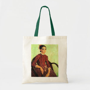 La Mousme, Sentada de Vincent van Gogh Bolsa tote