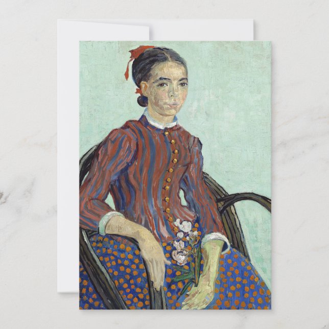 La Mousmé | Vincent van Gogh (Anverso)