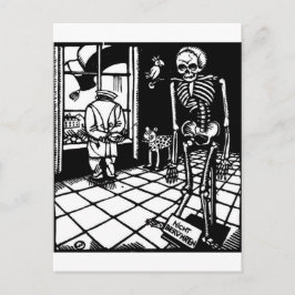 La muerte de Totentanz marchó con postal