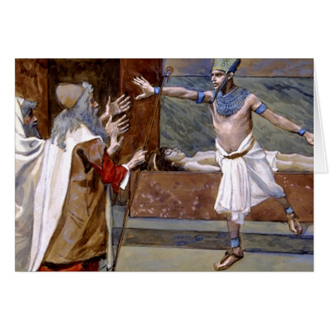 La muerte del hijo del Pharaoh - 10ma plaga de (Anverso (Horizontal))