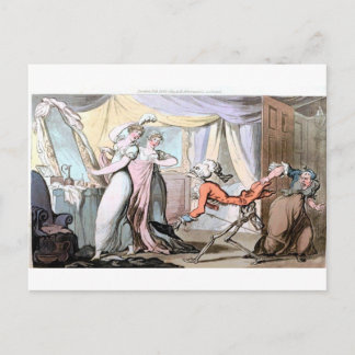 La muerte en la postal de las Damas Boudoir
