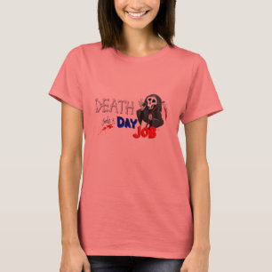 La muerte encuentra una camiseta original del